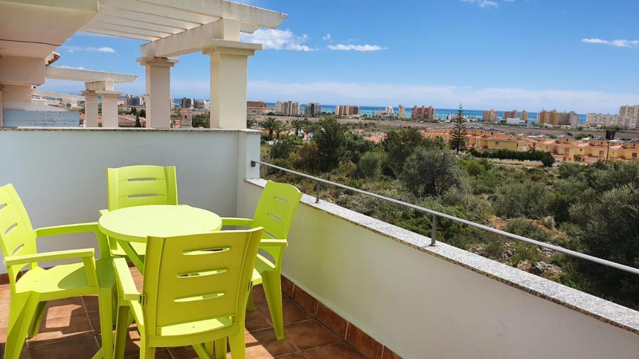Cala House II Luminoso Adosado Con Vistas,Piscina Comunitaria Y Parking Incluido Peníscola Exterior foto